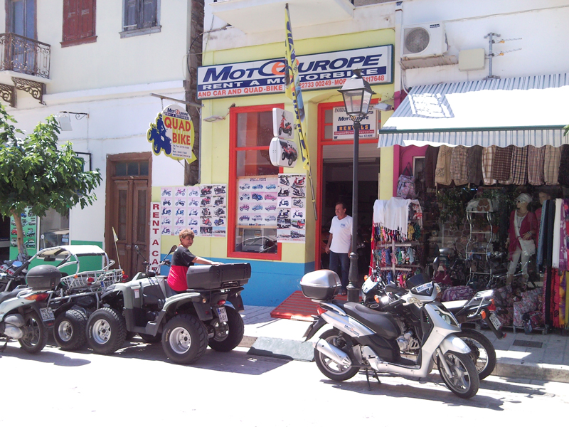 moto europe rentals pythagorio samos island greece